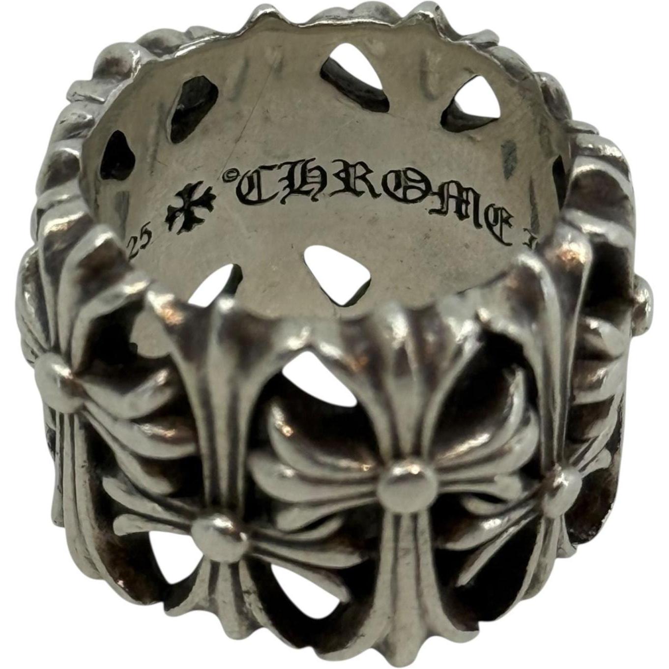 Chrome Hearts Cemetery Cross Ring