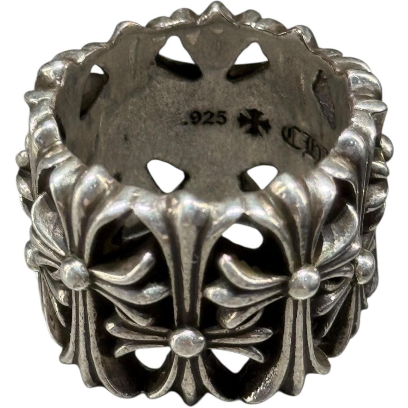 Chrome Hearts Cemetery Silver Ring