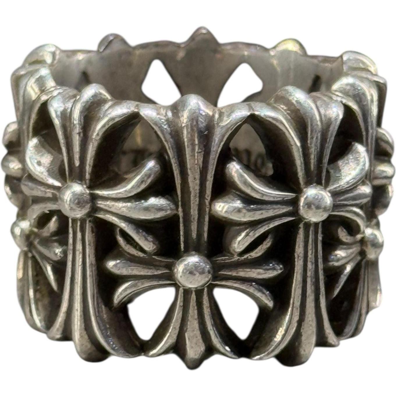 Chrome Hearts Cemetery Silver Ring