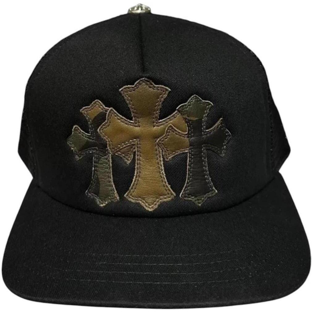 Chrome Hearts Cemetery Trucker Hat Camo/Black