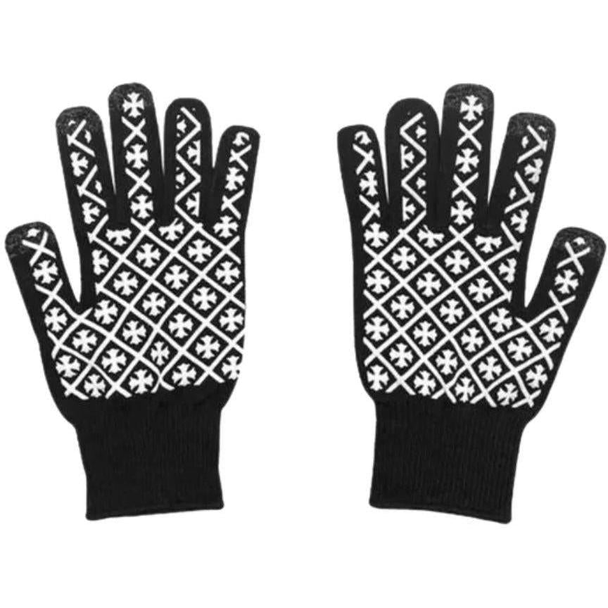Chrome Hearts Checkmate Work Gloves Black