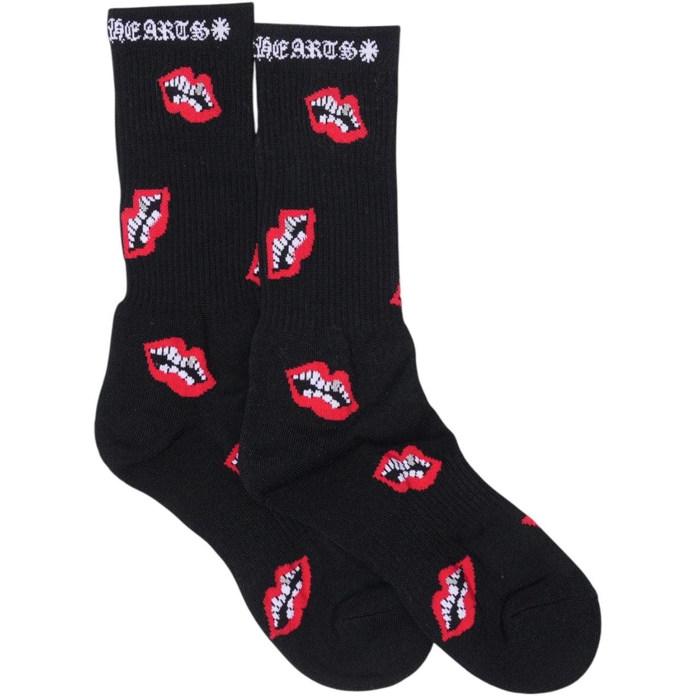Chrome Hearts Chomper Socks Black