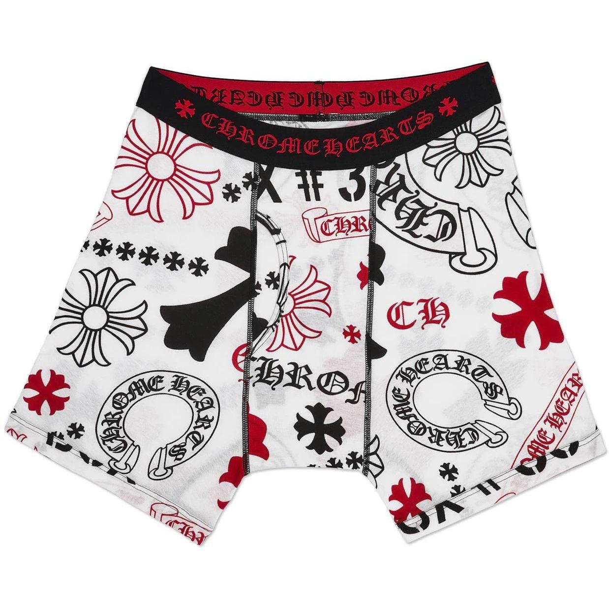 Chrome Hearts Classic Rib Boxer Brief White