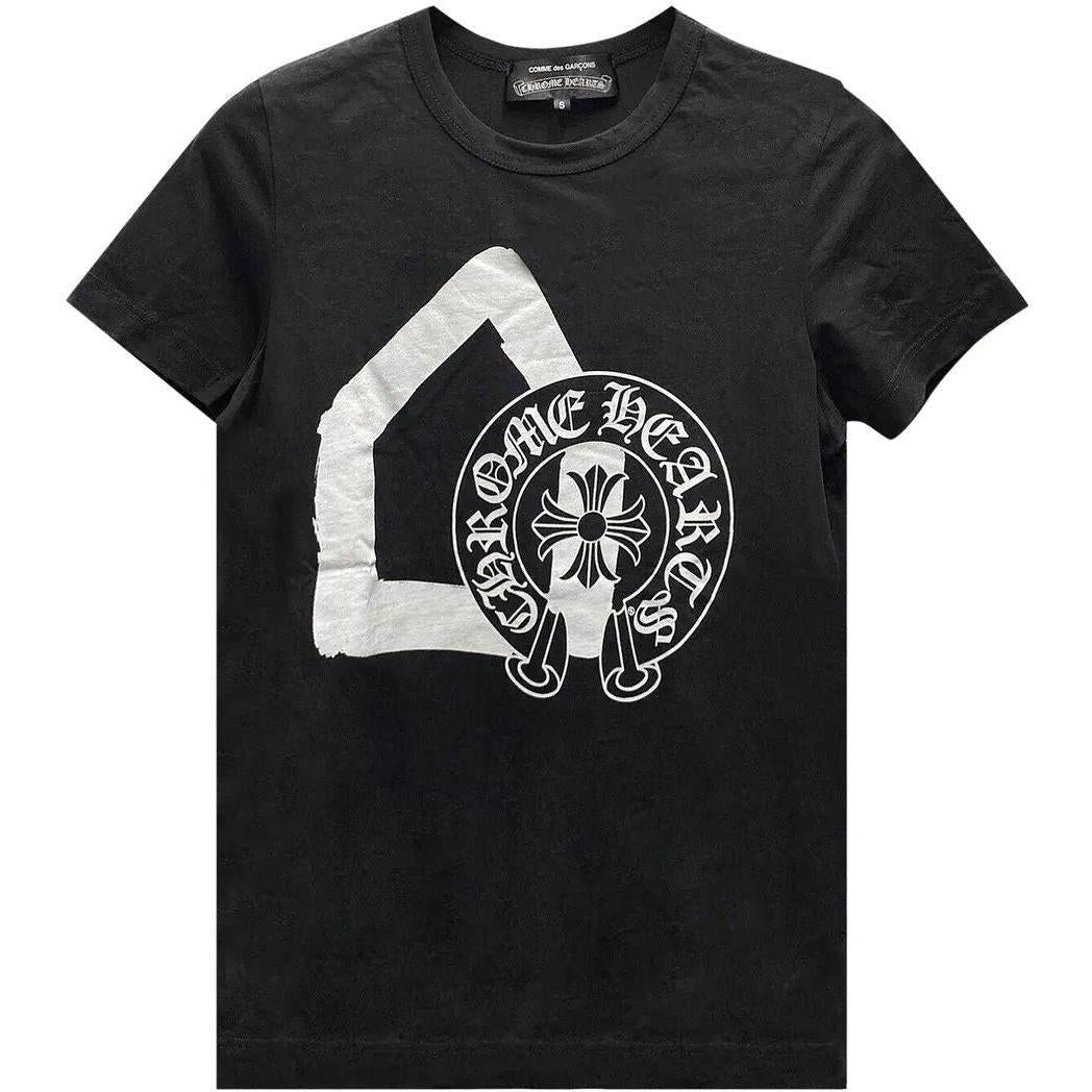 Chrome Hearts Comme Des Garcons Black T-Shirt