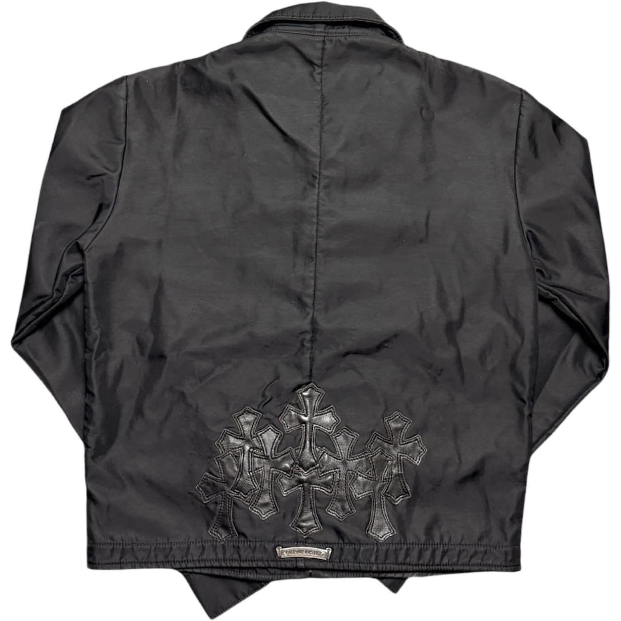Chrome Hearts Cross Patch Nylon Work Jacket