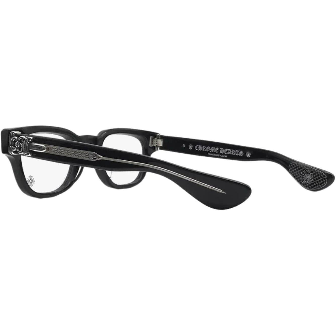 Chrome Hearts Cuntvoluted Glasses Black Silver