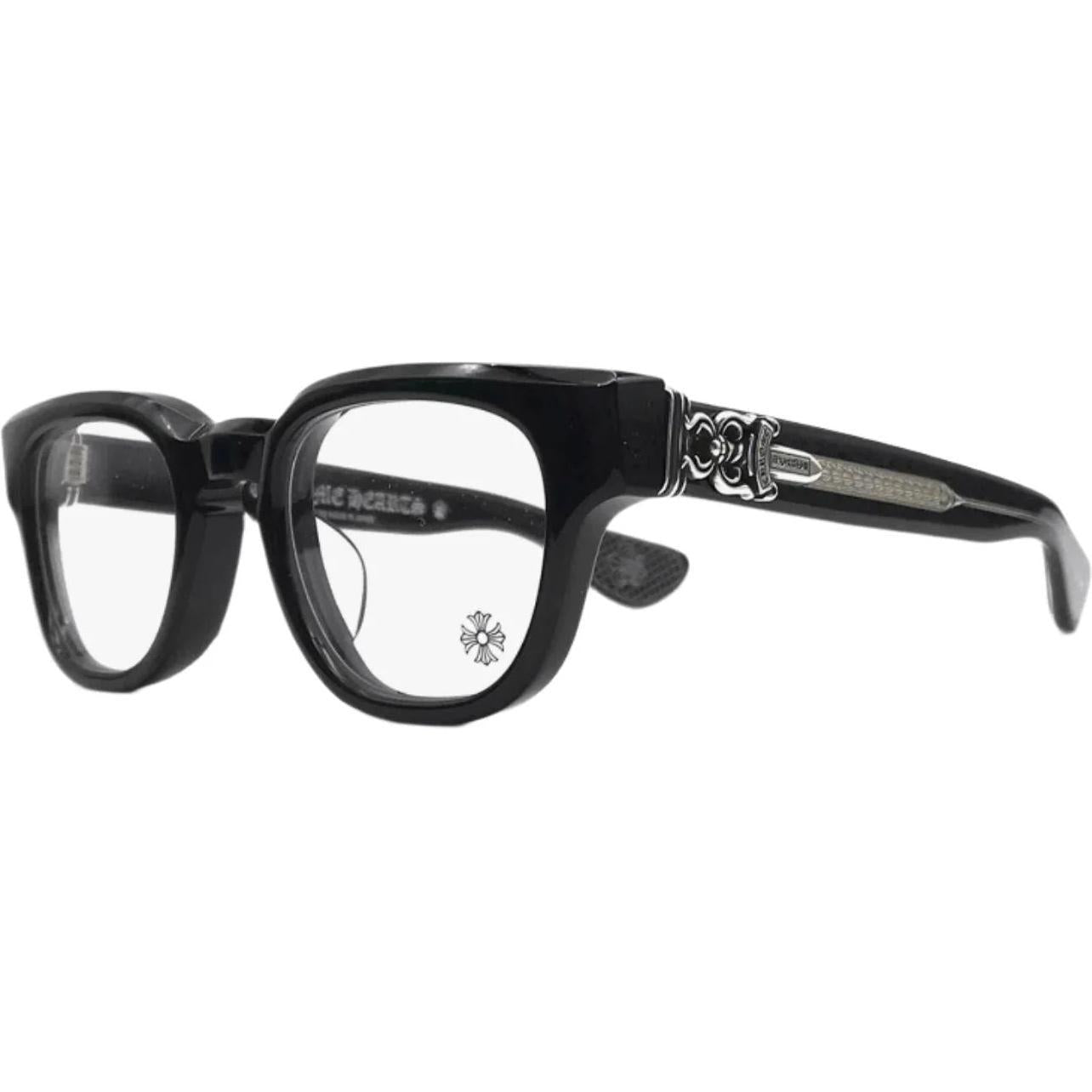 Chrome Hearts Cuntvoluted Glasses Black Silver