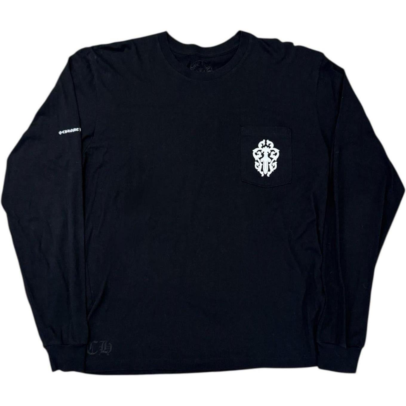 Chrome Hearts Dagger Logo L/S Tee - Like New