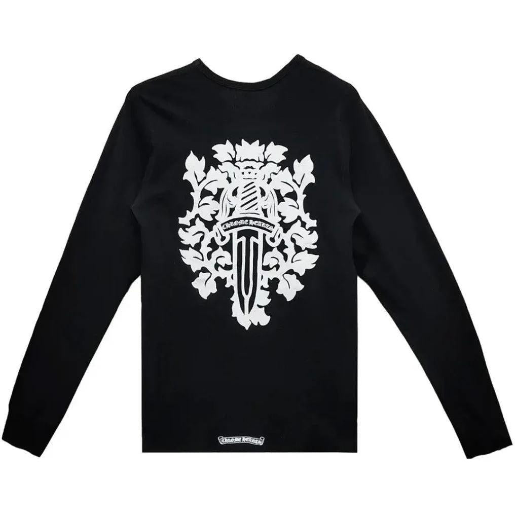 Chrome Hearts Dagger Logo Thermal Long Sleeve T-Shirt