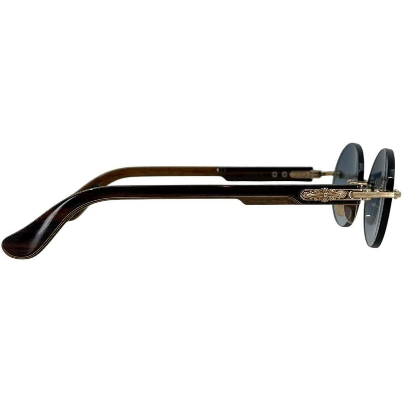 Chrome Hearts Deep III Wood Sunglasses