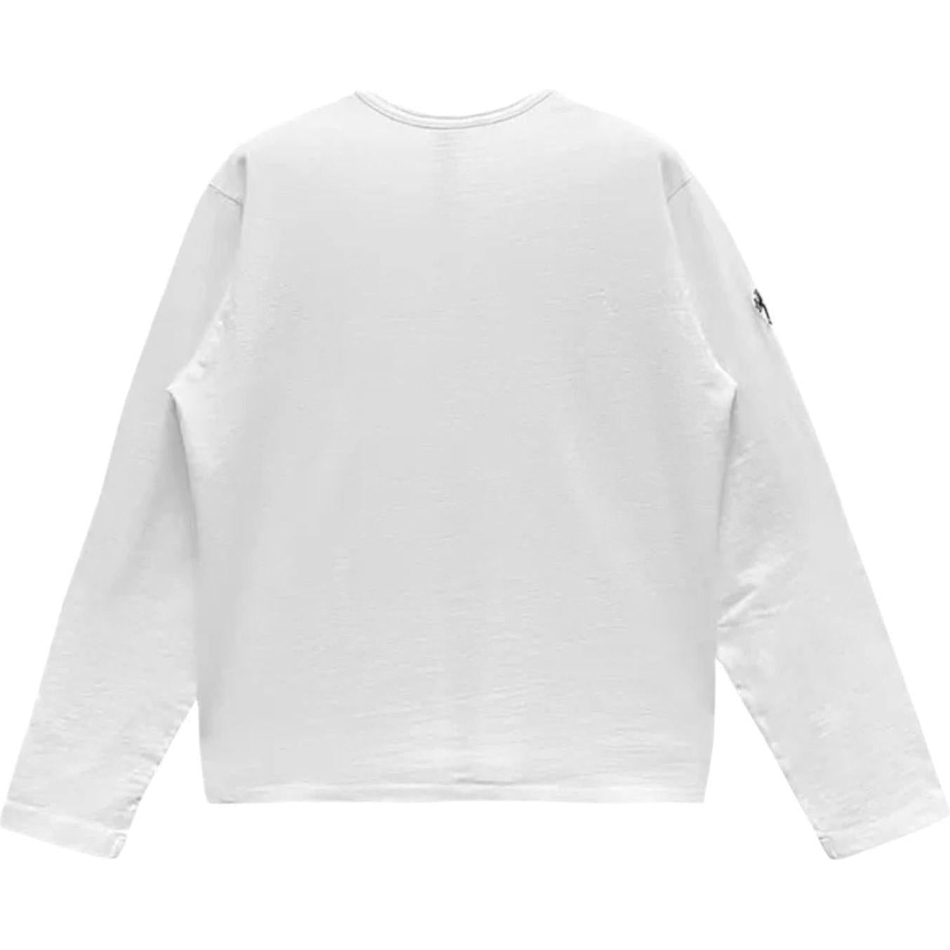 Chrome Hearts Embroidered Eye Chart Longsleeve T-Shirt White