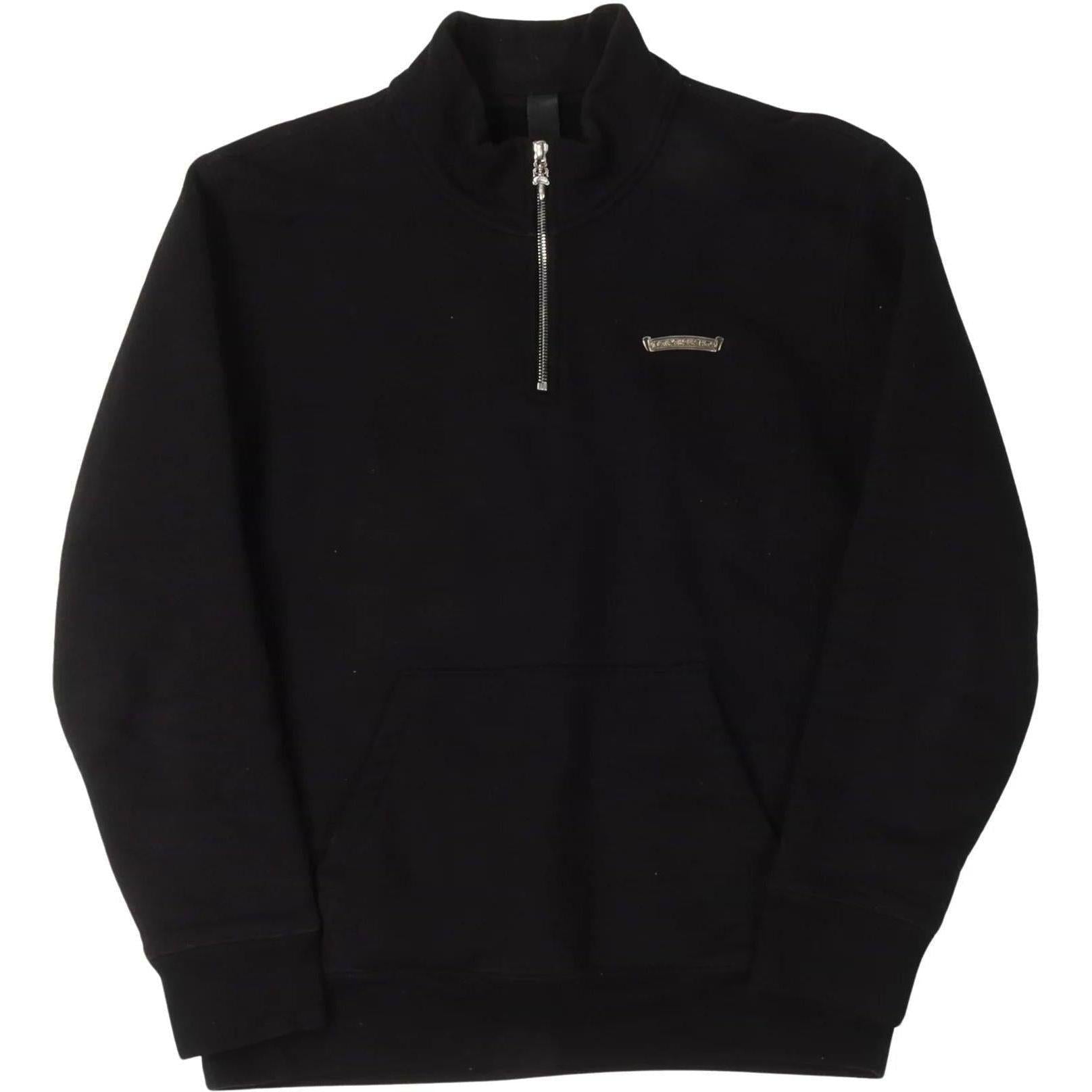 Chrome Hearts Embroidered Quarter Zip Sweatshirt