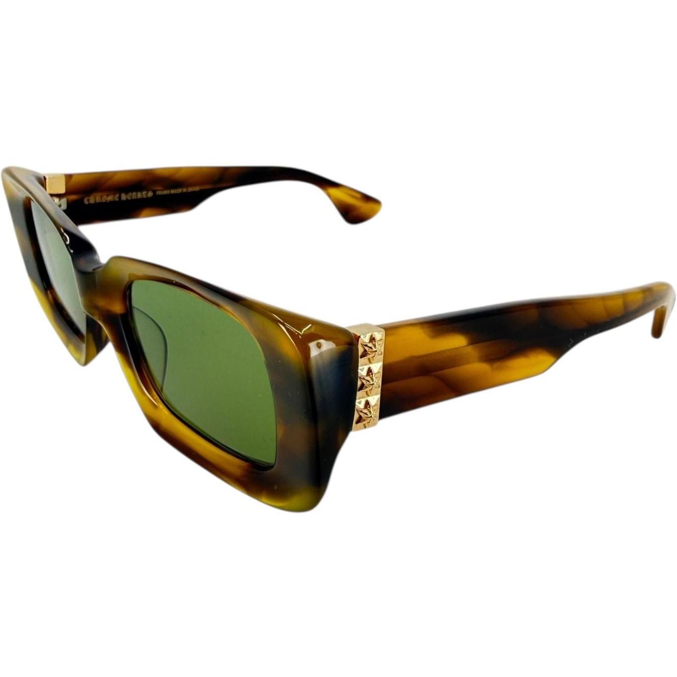 Chrome Hearts Estrel La Sunglasses Brown