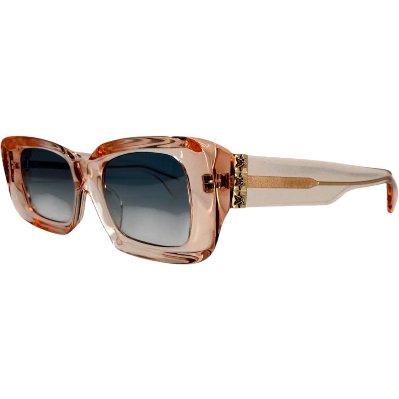 Chrome Hearts Estrel La Sunglasses Pink/Silver