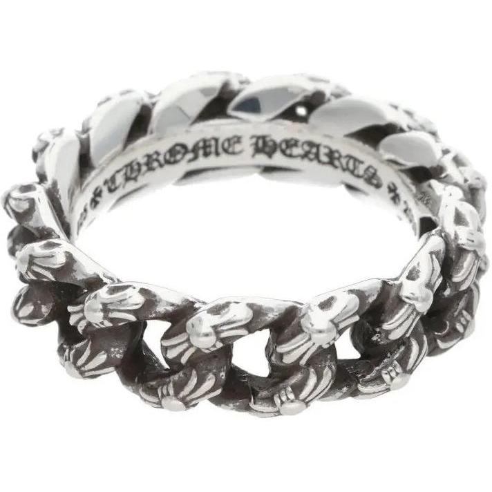 Chrome Hearts Extra Fancy Small Silver Ring