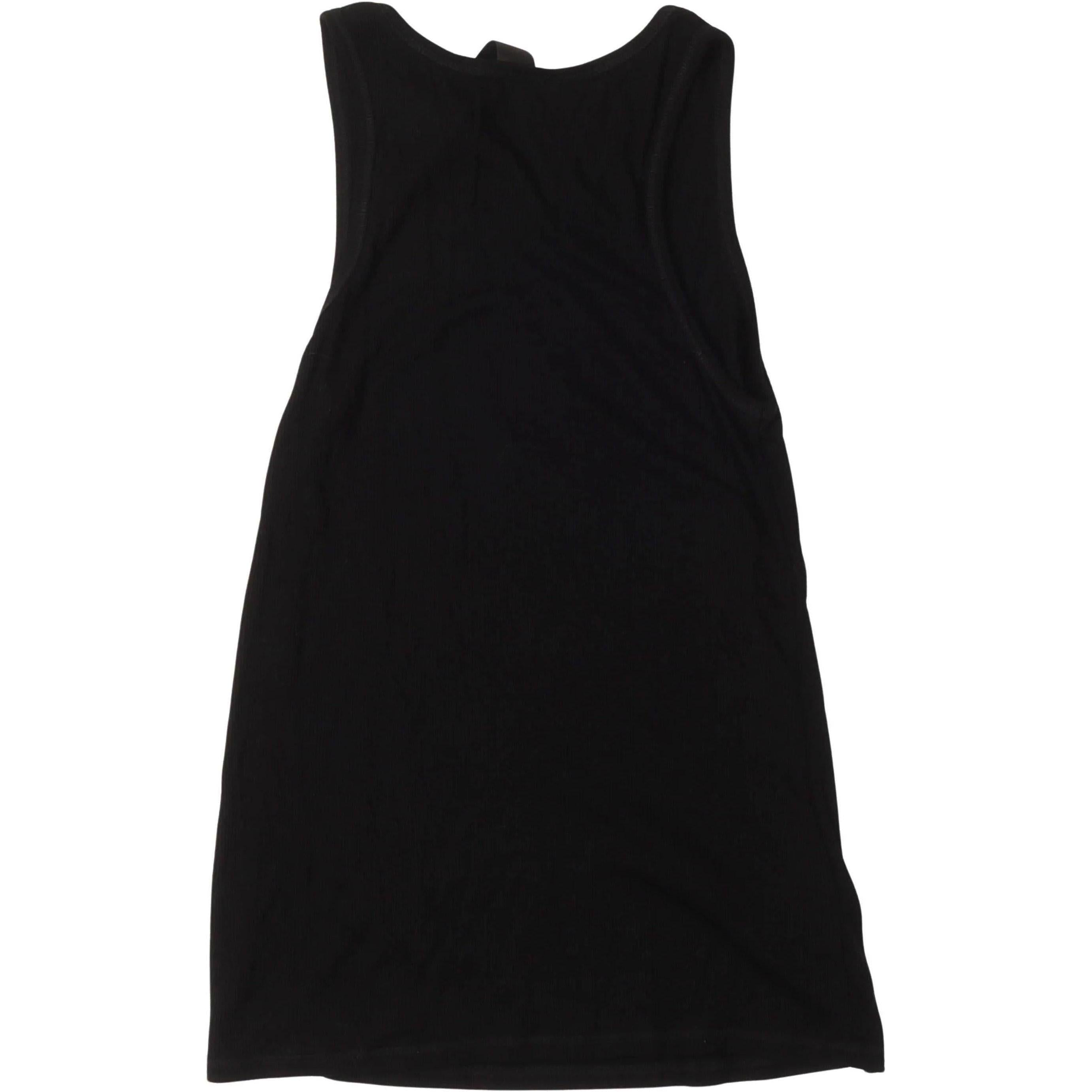 Chrome Hearts Eyechart & Dagger Logo Women's Tank Top Black