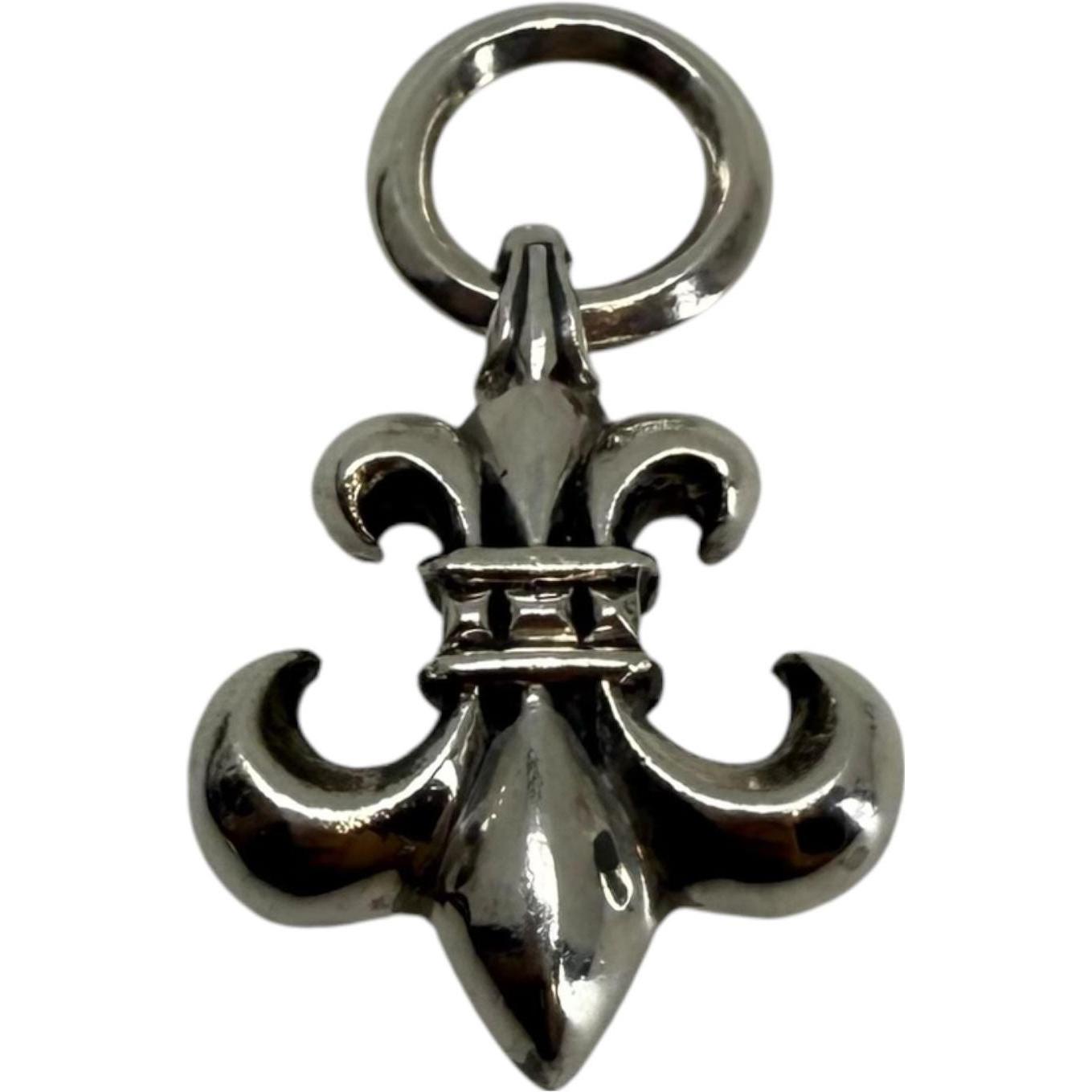 Chrome Hearts Fleur Silver Pendant - Lightly Worn