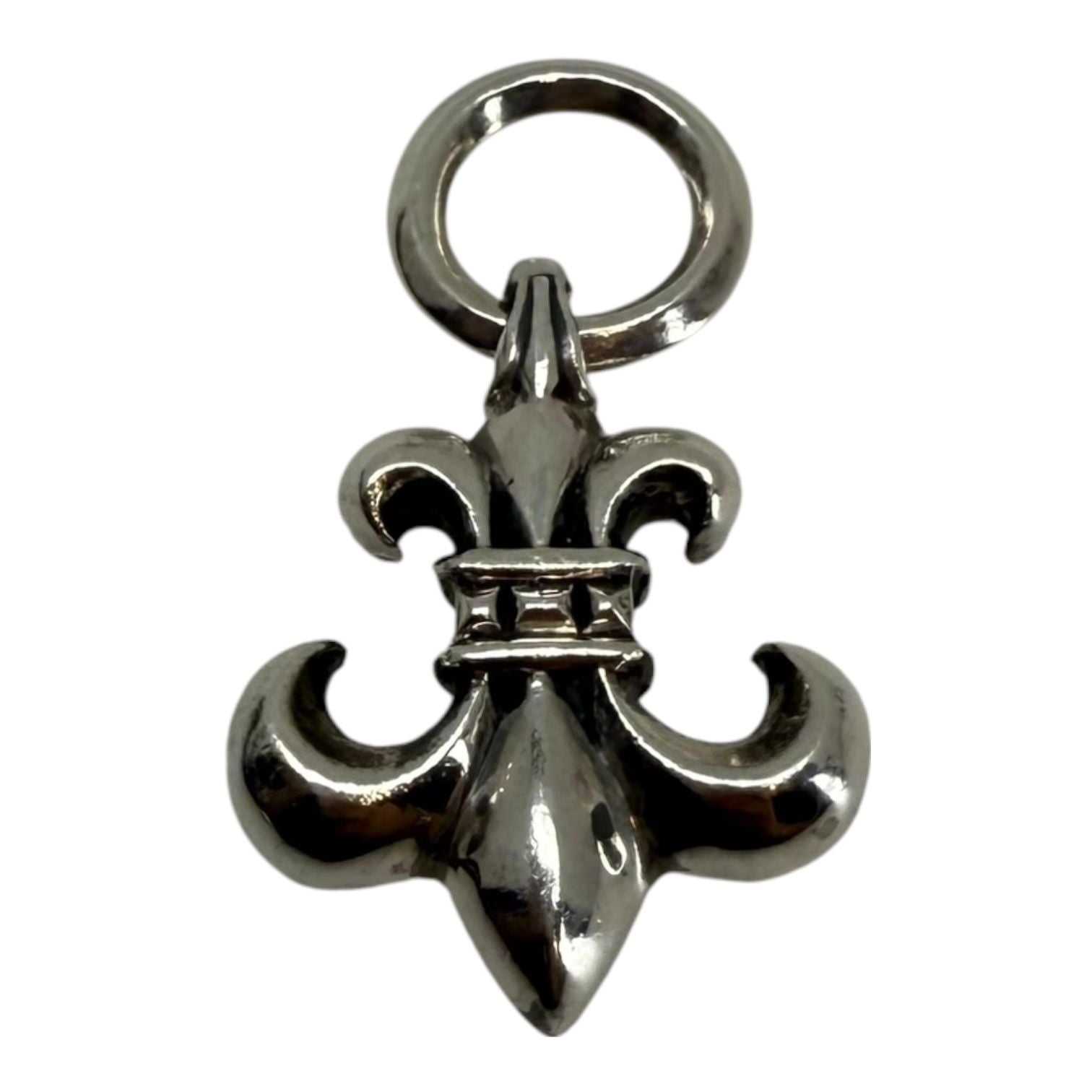 Chrome Hearts Fleur Silver Pendant - Lightly Worn
