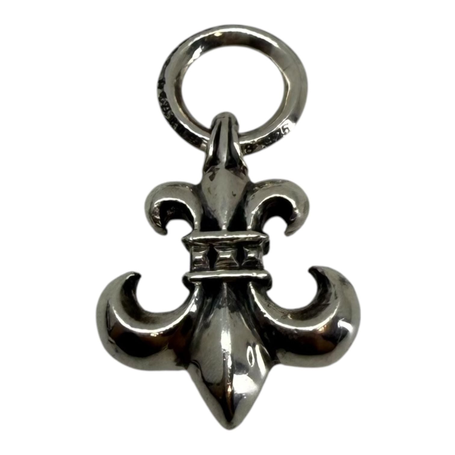 Chrome Hearts Fleur Silver Pendant - Lightly Worn
