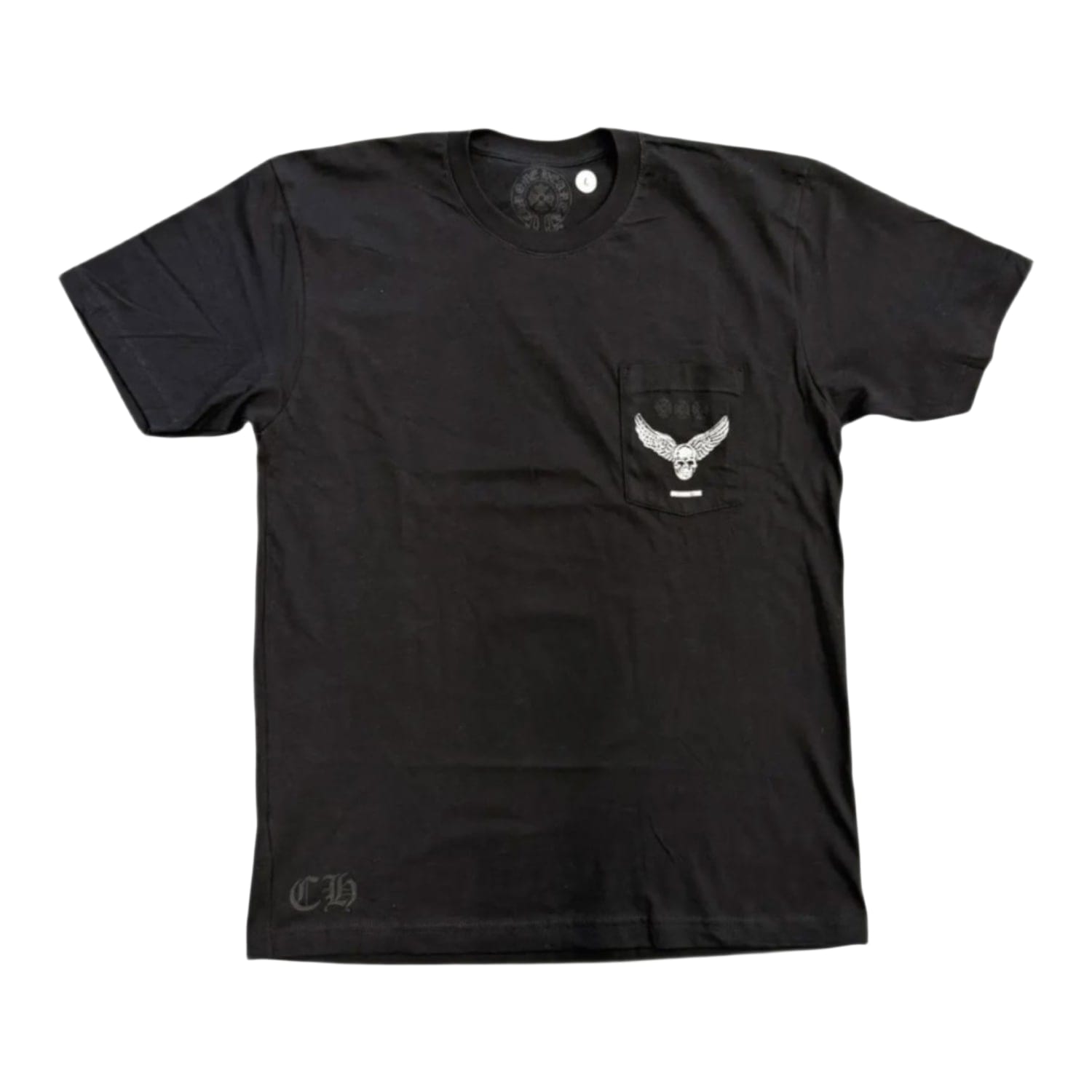 Chrome Hearts Foti Aerosmith Yungblood Cross Pocket T-shirt Black