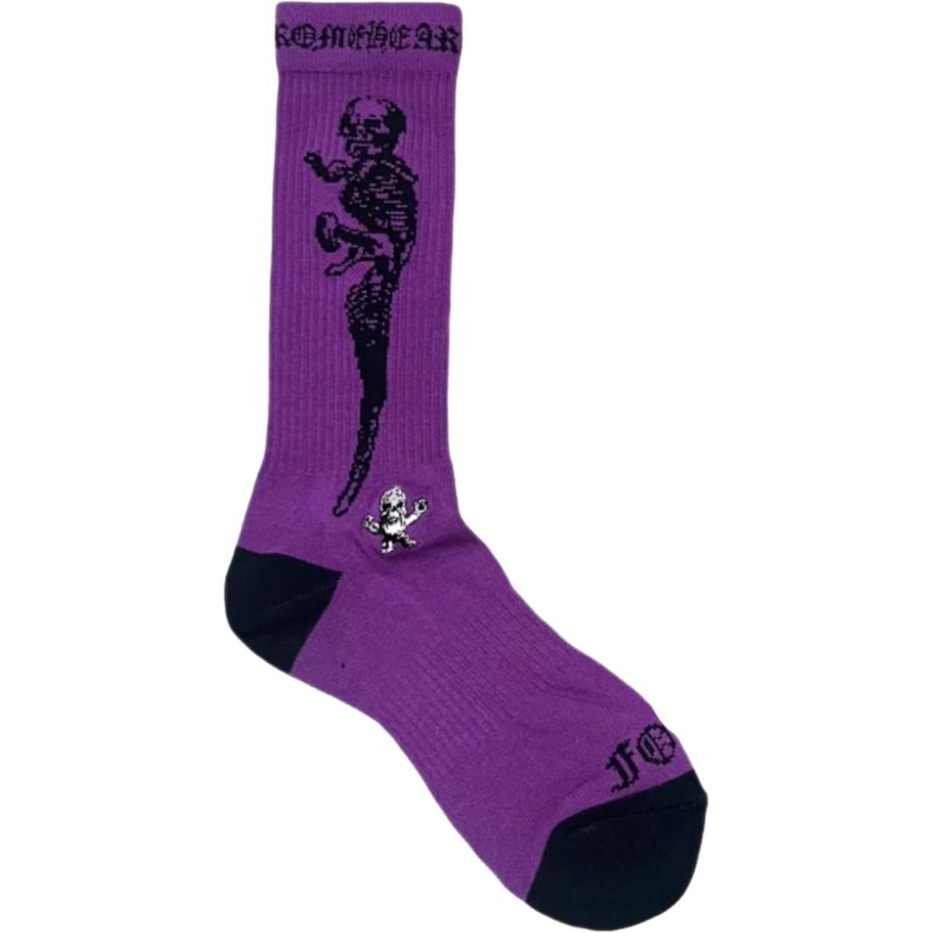 Chrome Hearts Foti Socks Purple