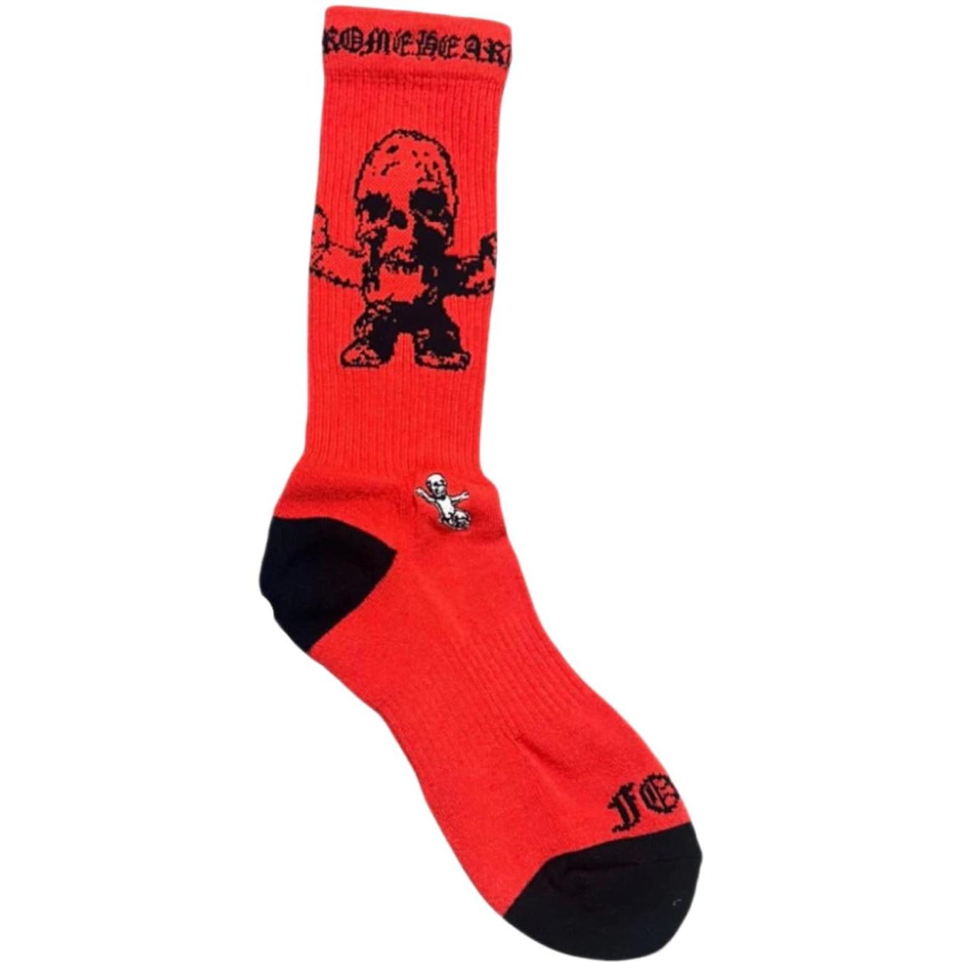Chrome Hearts Foti Socks Red