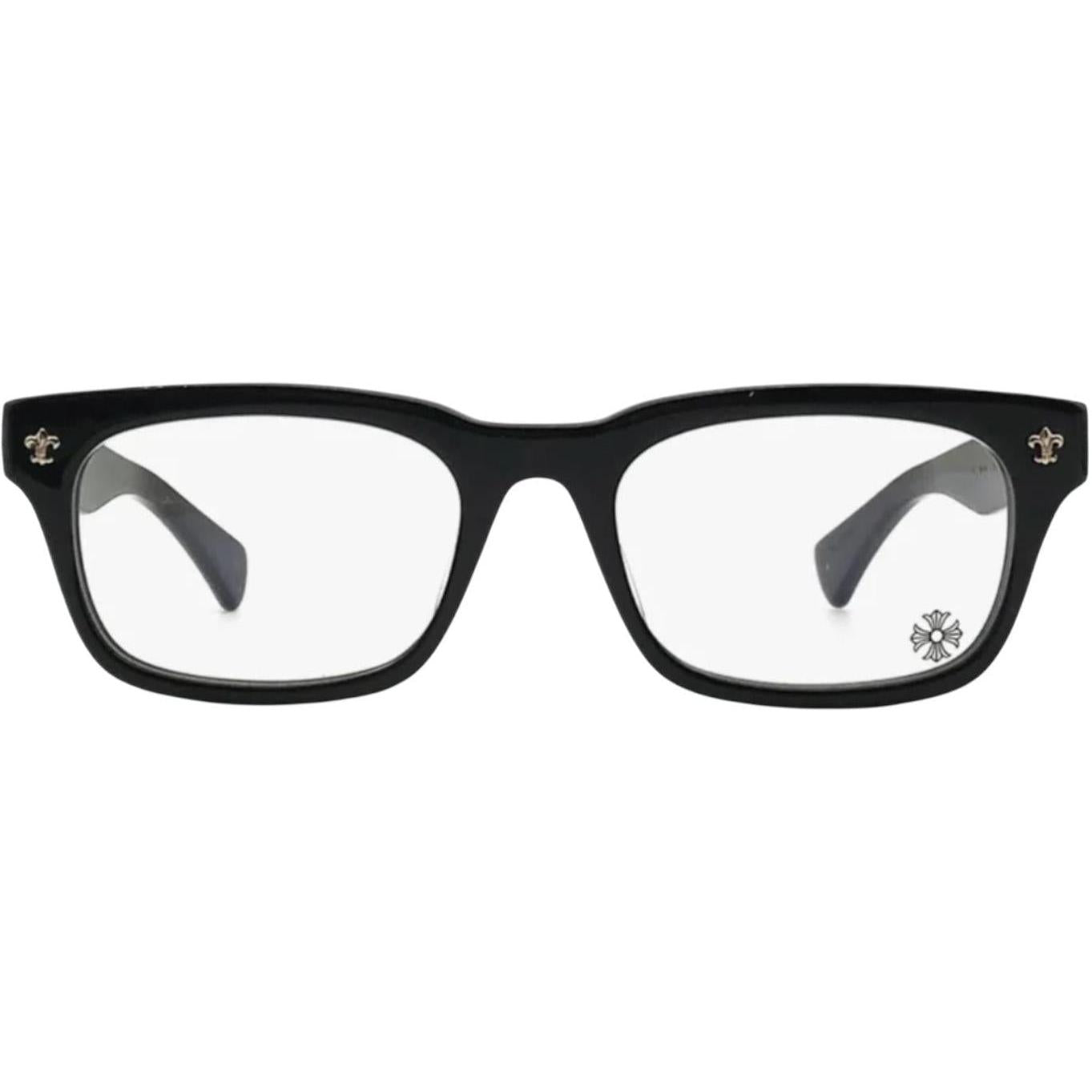 Chrome Hearts Gittin Any? Black/18k Gold Plated Glasses