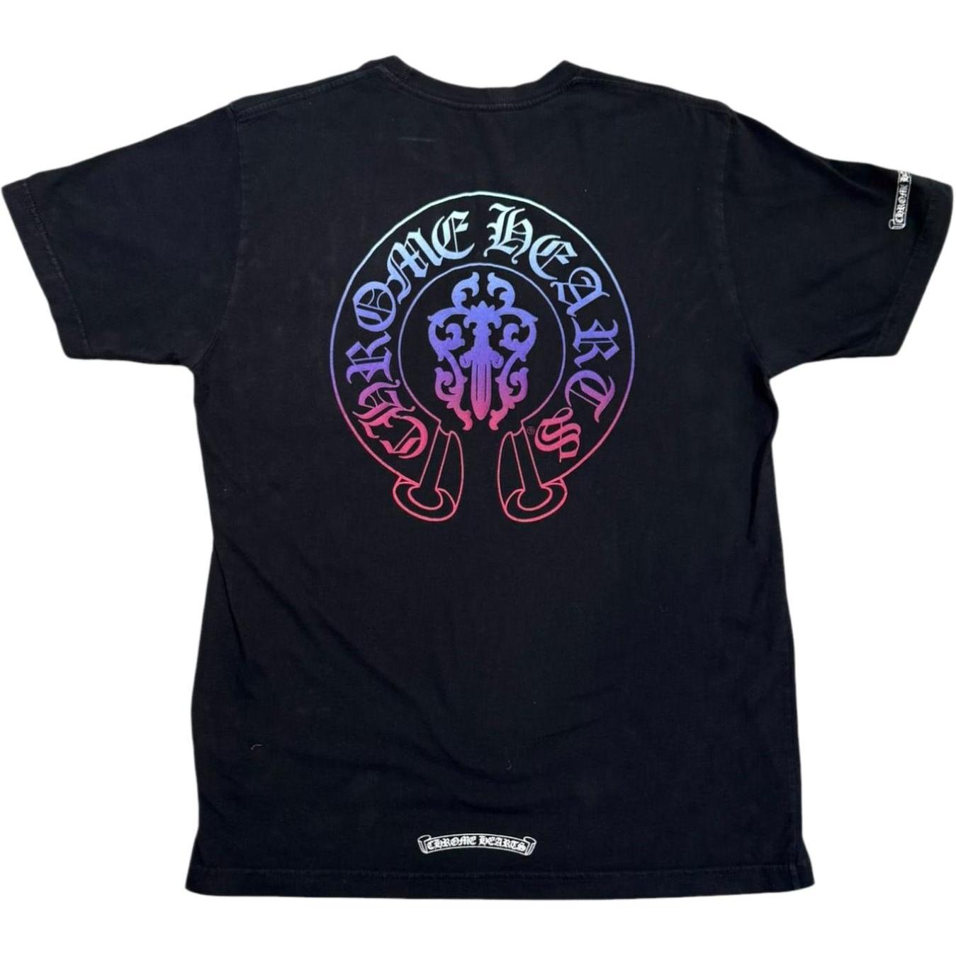 Chrome Hearts Gradient Dagger T-shirt Black
