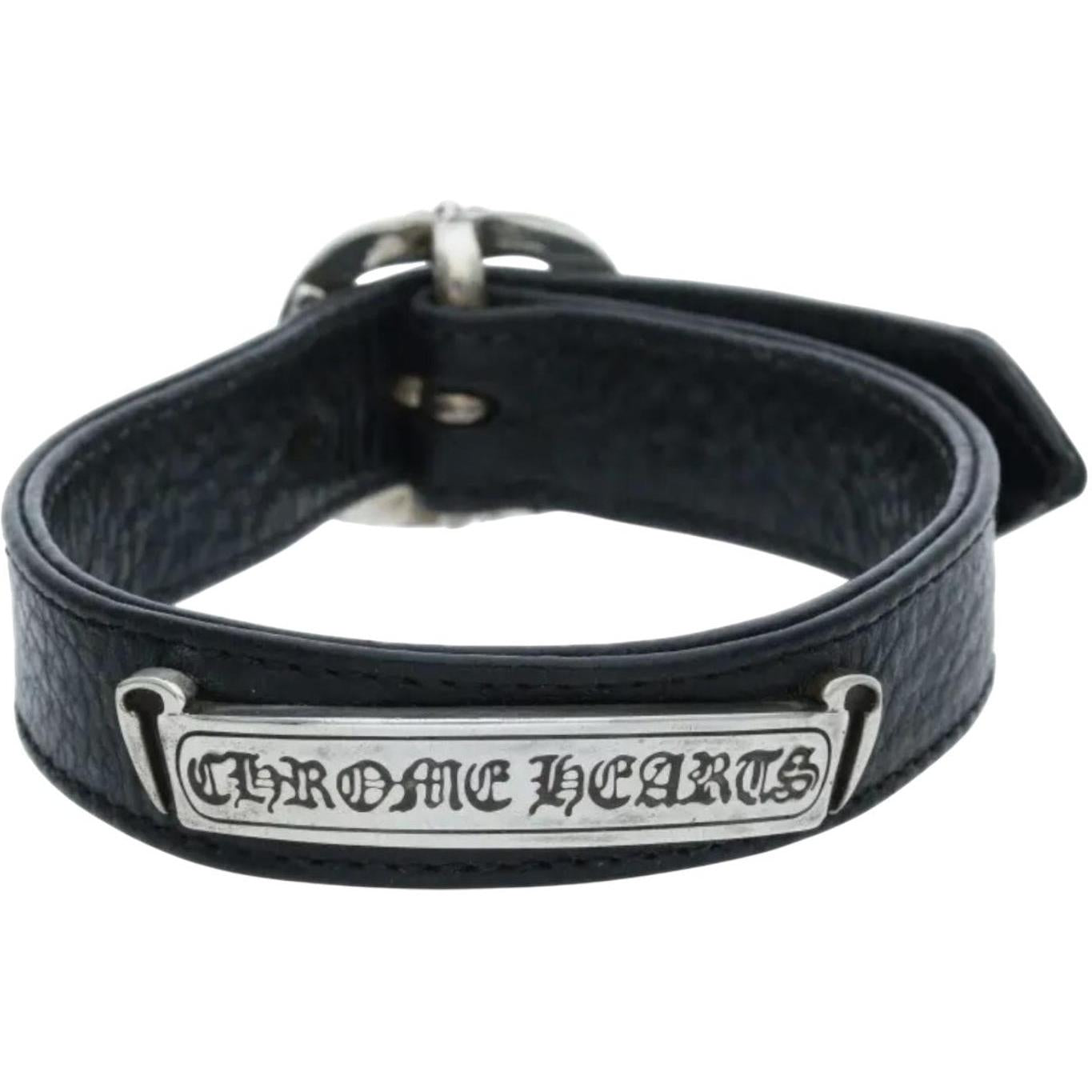 Chrome Hearts Gunslinger CH Label Bracelet - Like New