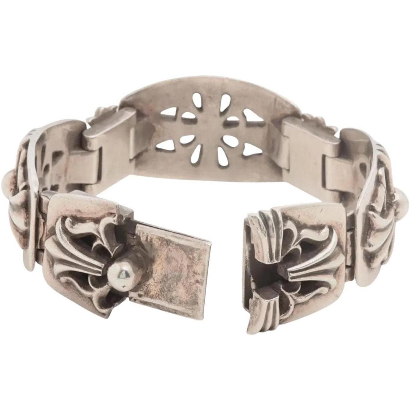 Chrome Hearts Hearts Keeper Silver Bracelet