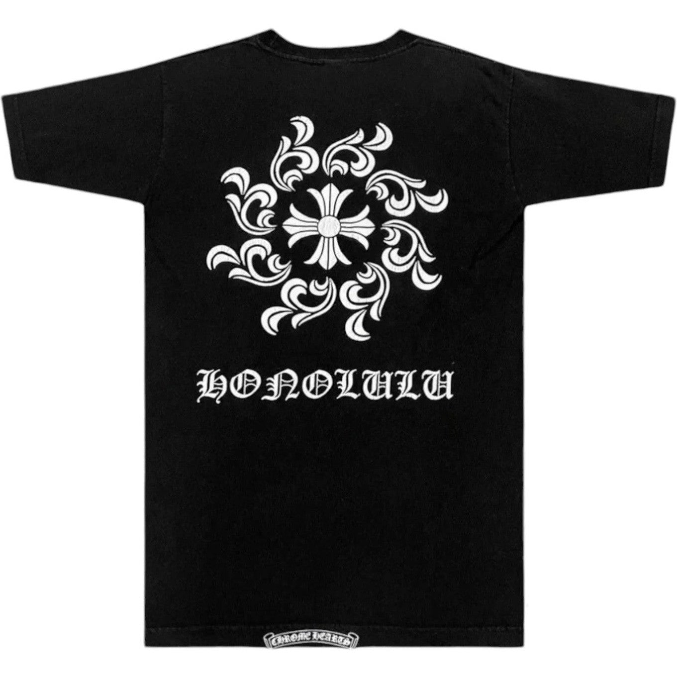 Chrome Hearts Honolulu Exclusive Spiral T-Shirt Black