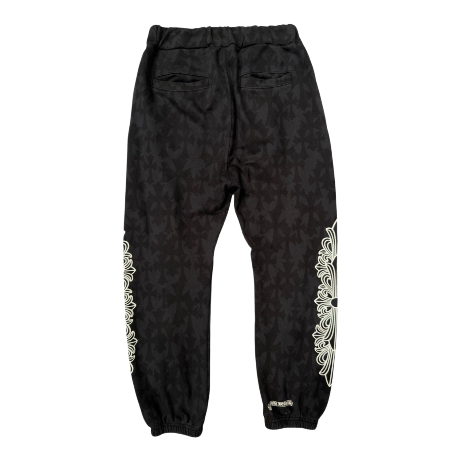 Chrome Hearts Horseshoe Floral Monogram Sweatpants