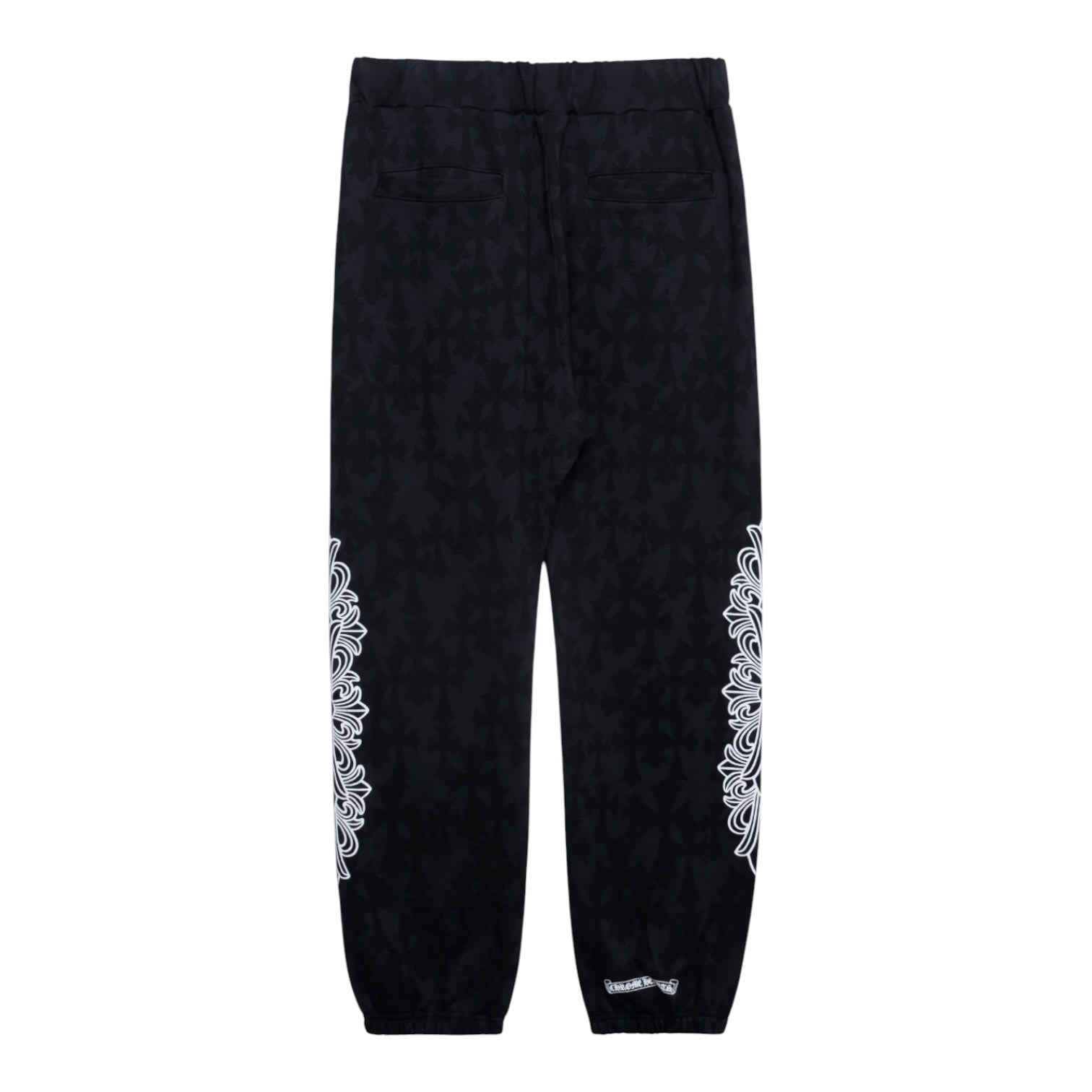Chrome Hearts Horseshoe Floral Monogram Sweatpants