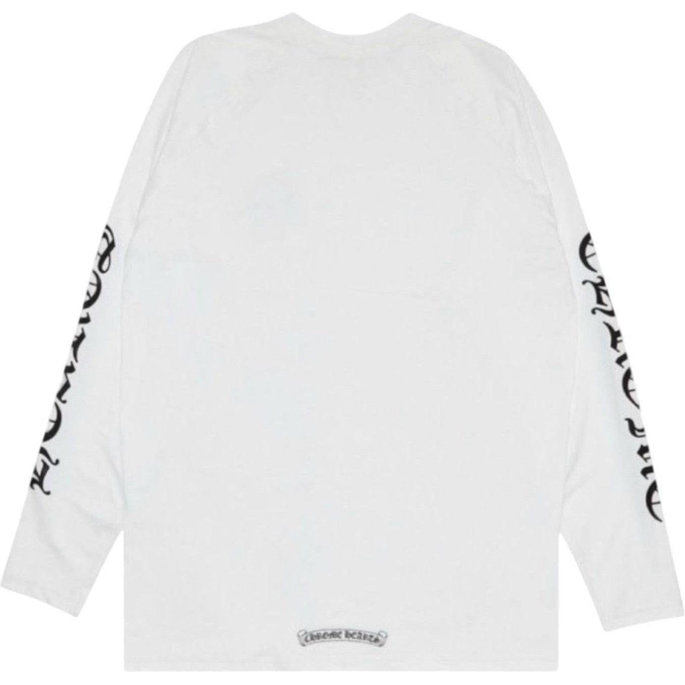 Chrome Hearts Horseshoe Logo Rash Guard White/ Black