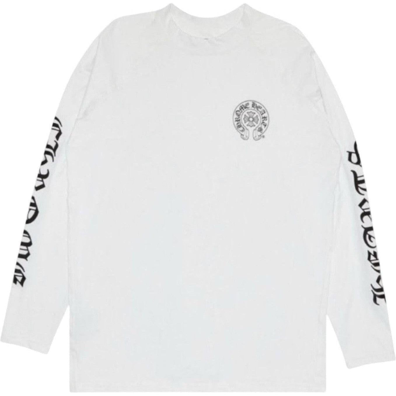 Chrome Hearts Horseshoe Logo Rash Guard White/ Black