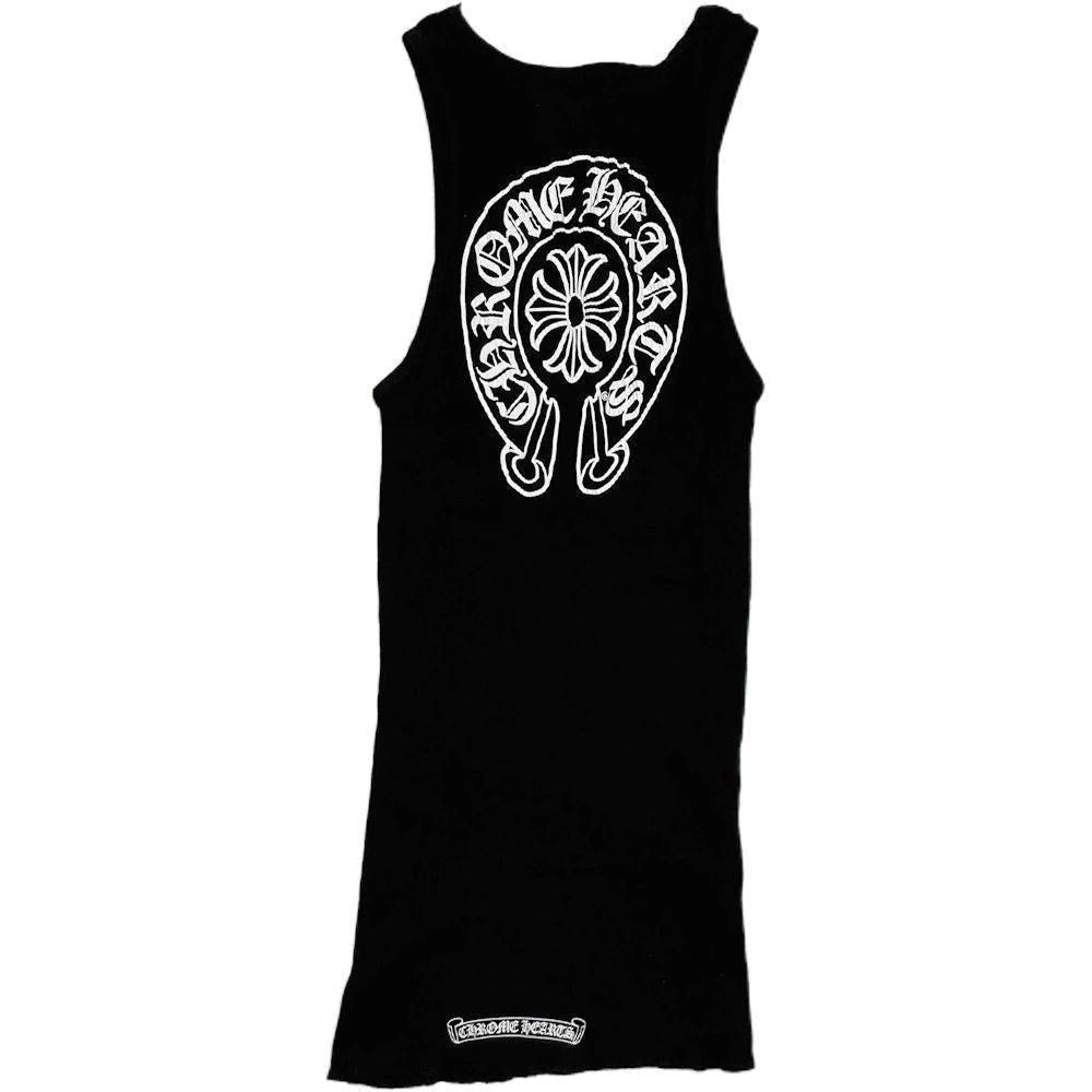 Chrome Hearts Horseshoe Tank Top Black