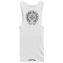 Chrome Hearts Horseshoe Tank Top White