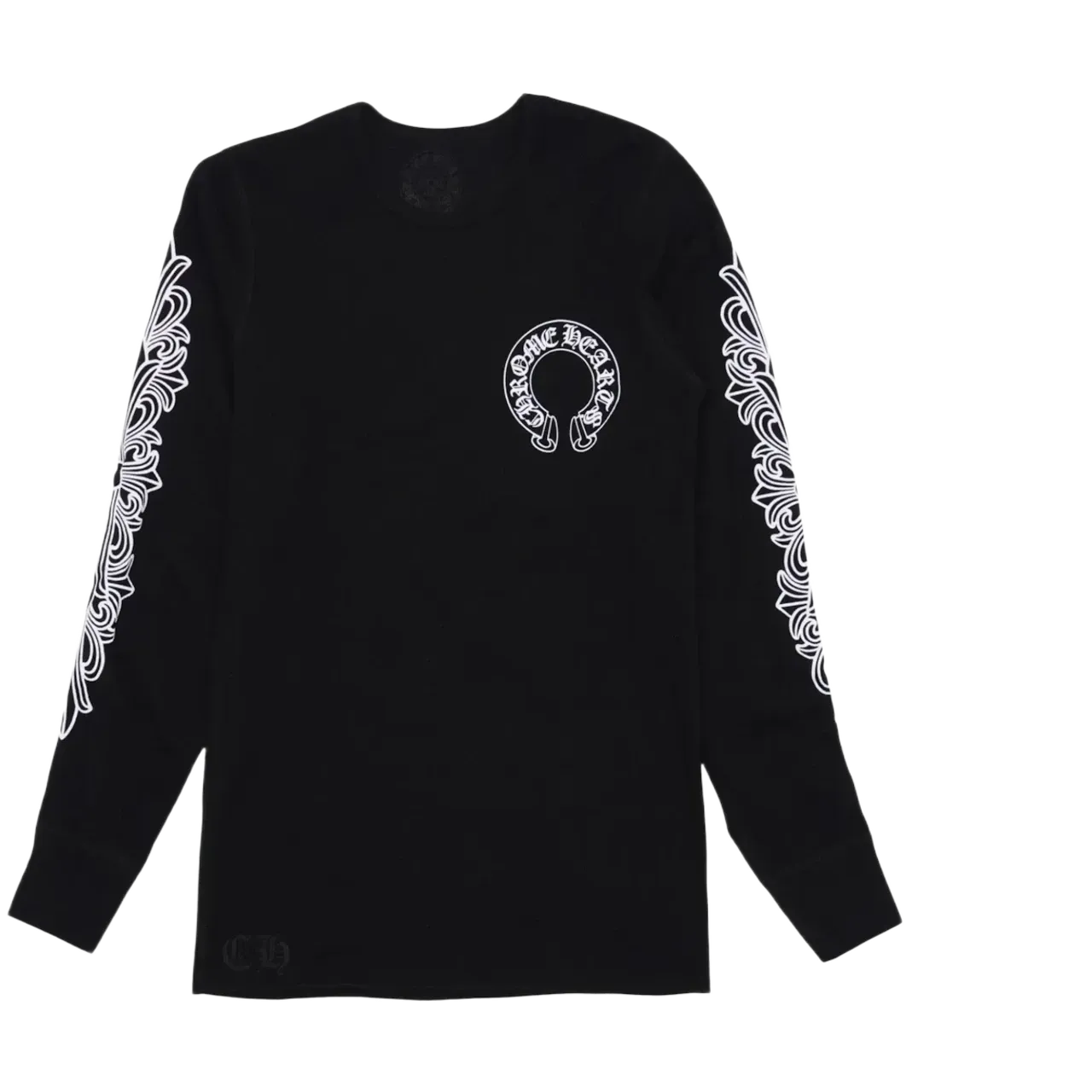 Chrome Hearts Horseshoe Thermal Waffle T-shirt Black