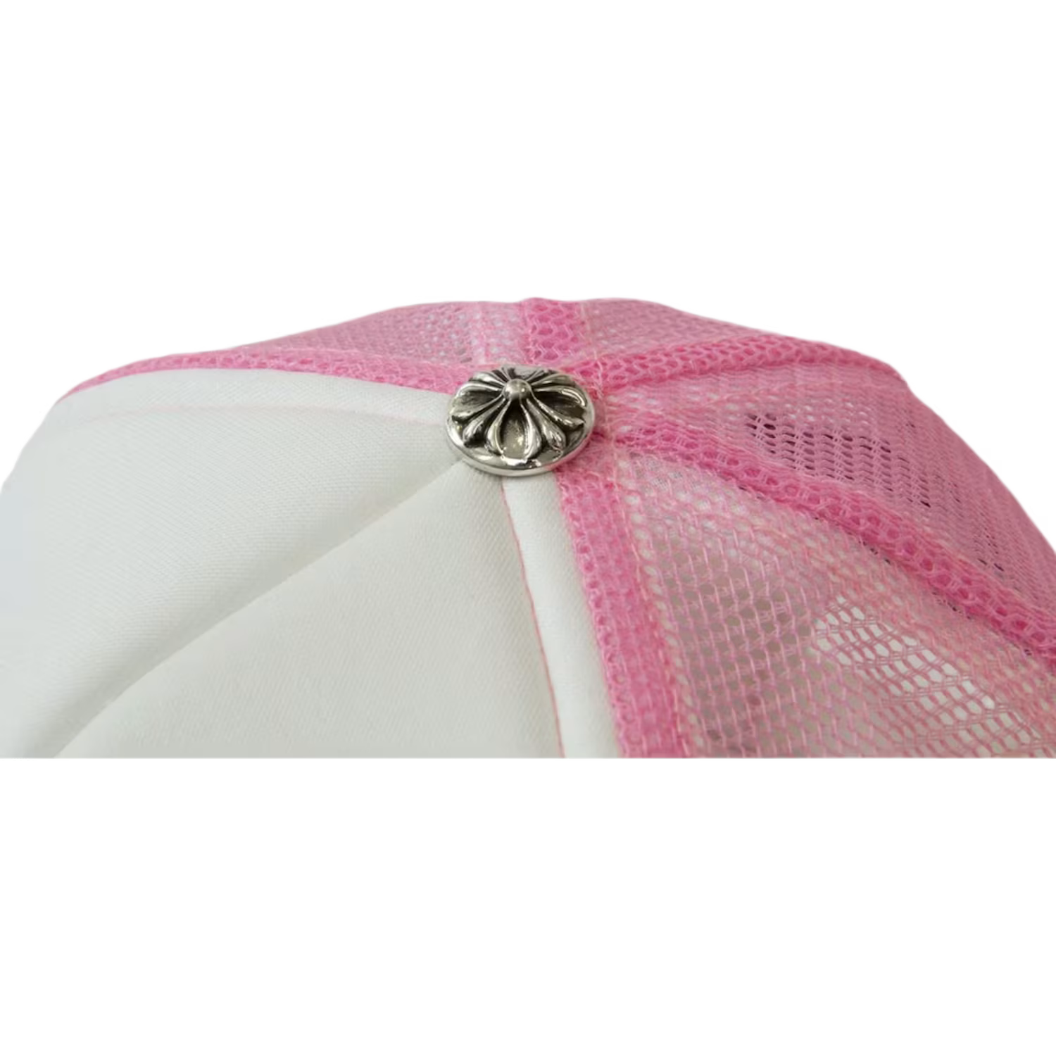 Chrome Hearts Horseshoe Trucker Hat Pink/White