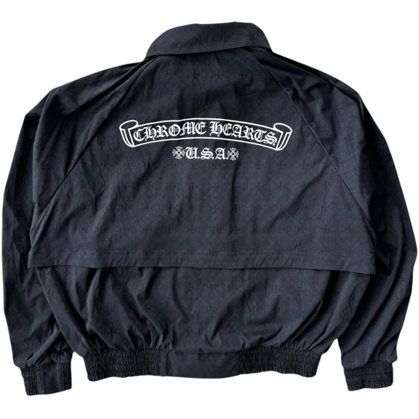 Chrome Hearts Jacquard Monogram Match Point Windbreaker Black