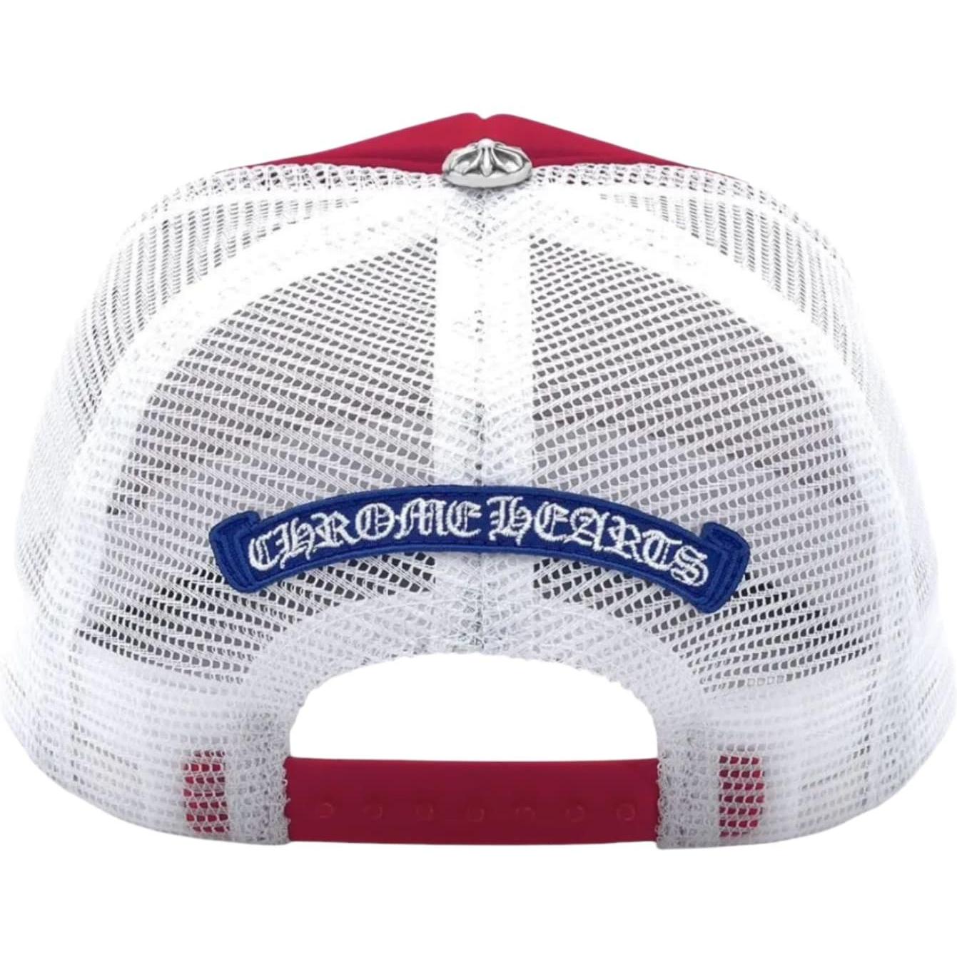 Chrome Hearts July 4th Trucker Hat Red/Blue/White