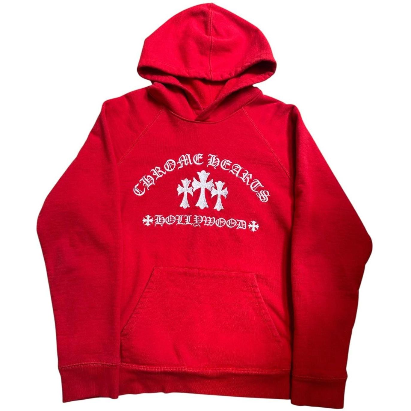 Chrome Hearts King Taco Triple Cross Embroidered Hoodie - Like New