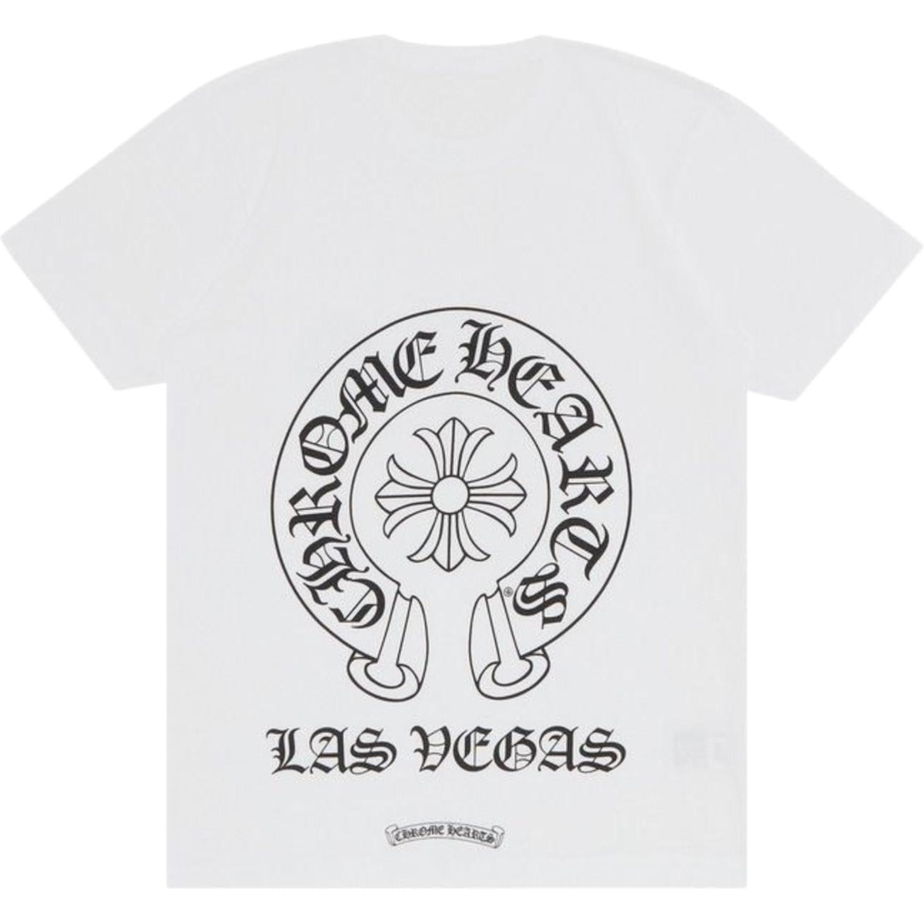 Chrome Hearts Las Vegas Exclusive Horseshoe T-Shirt White