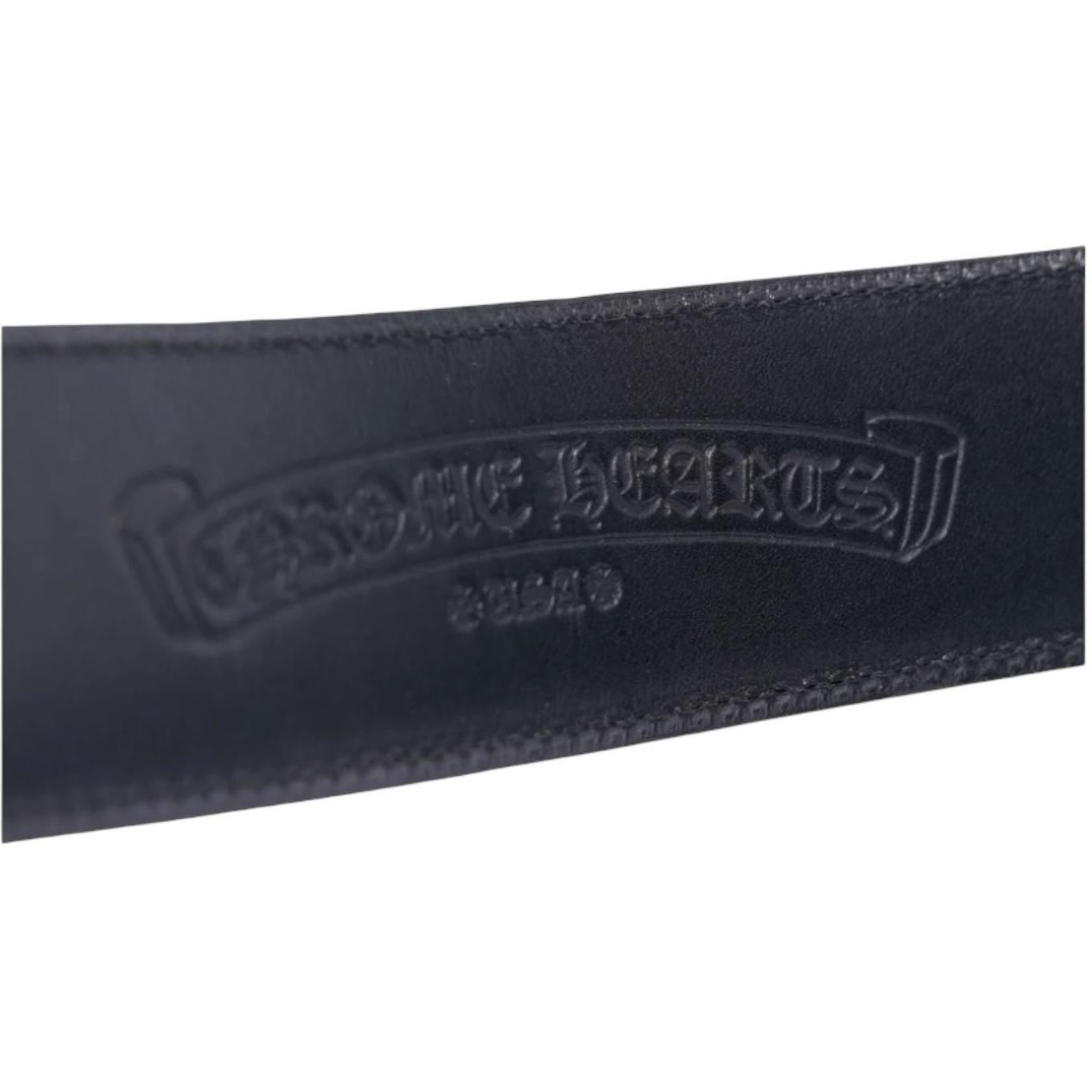 Chrome Hearts Leather Belt Strap - Size 30 - Like New