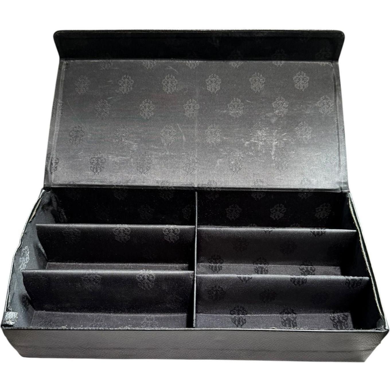 Chrome Hearts Leather Fleur Patch Sunglasses Case