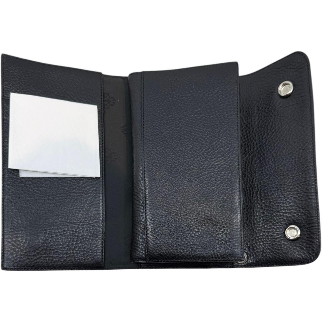Chrome Hearts Leather Wave Wallet