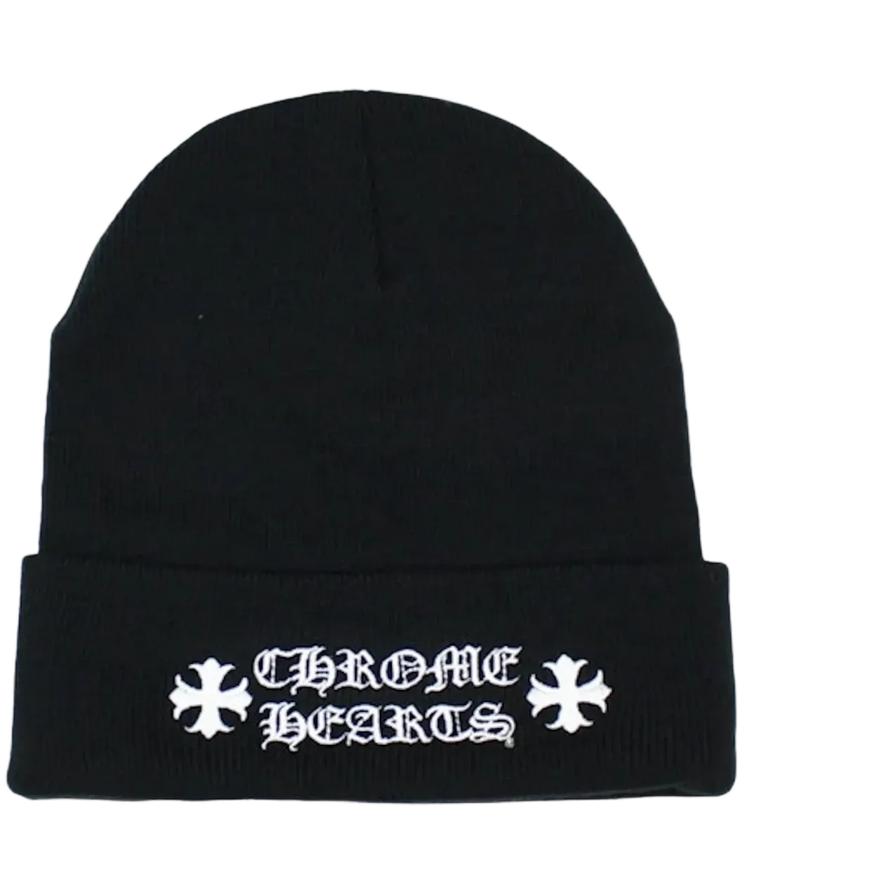 Chrome Hearts Logo Beanie Black