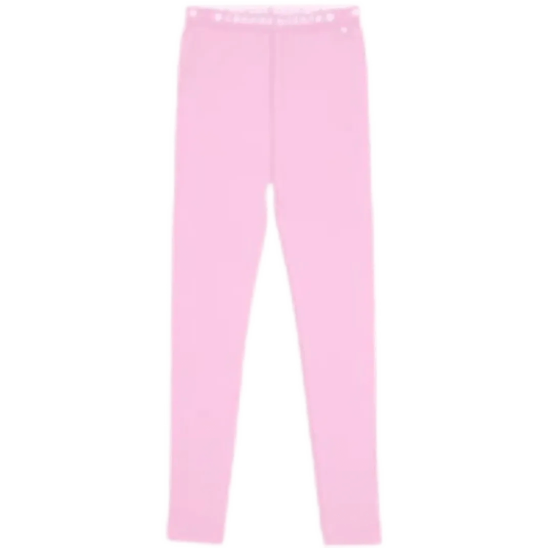 Chrome Hearts Logo Leggings Baby Pink