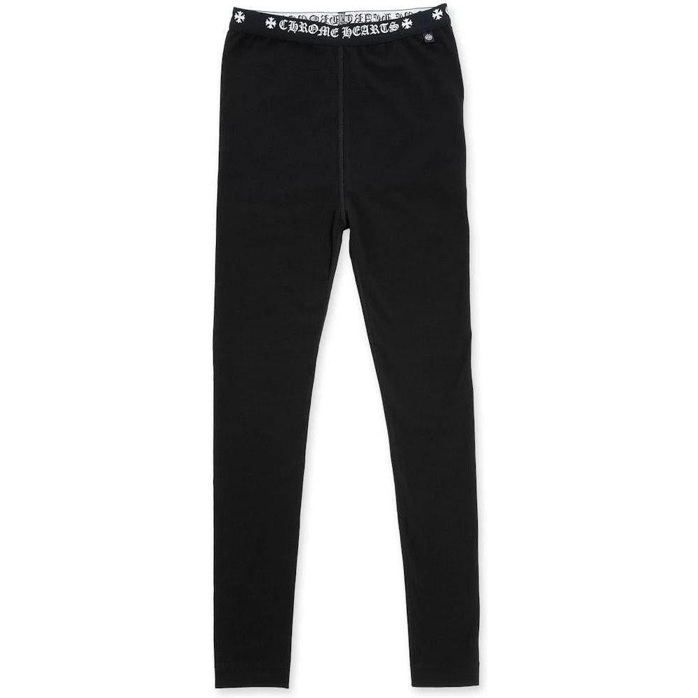 Chrome Hearts Logo Leggings Black