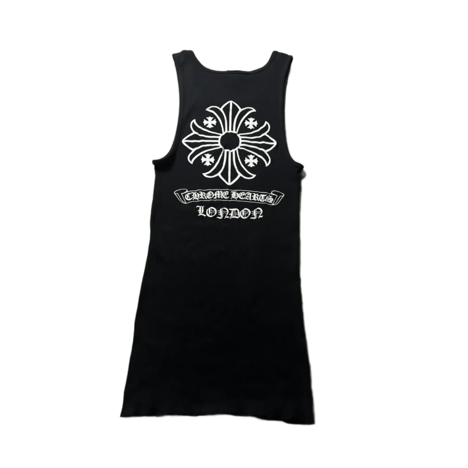 Chrome Hearts London Vintage Plus Tank Top Black